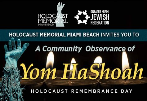 Yom Hashoah And Holocaust Education Center